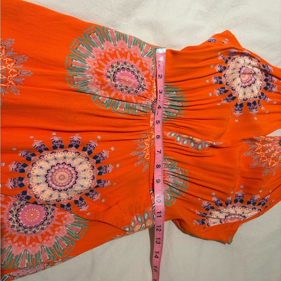 Anthropologie Floreat Halter Mini Dress Size 6 - Picture 5 of 8